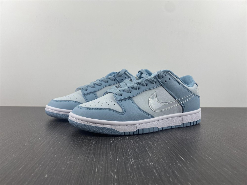 nike dunk low clear blue swh dh9765-401