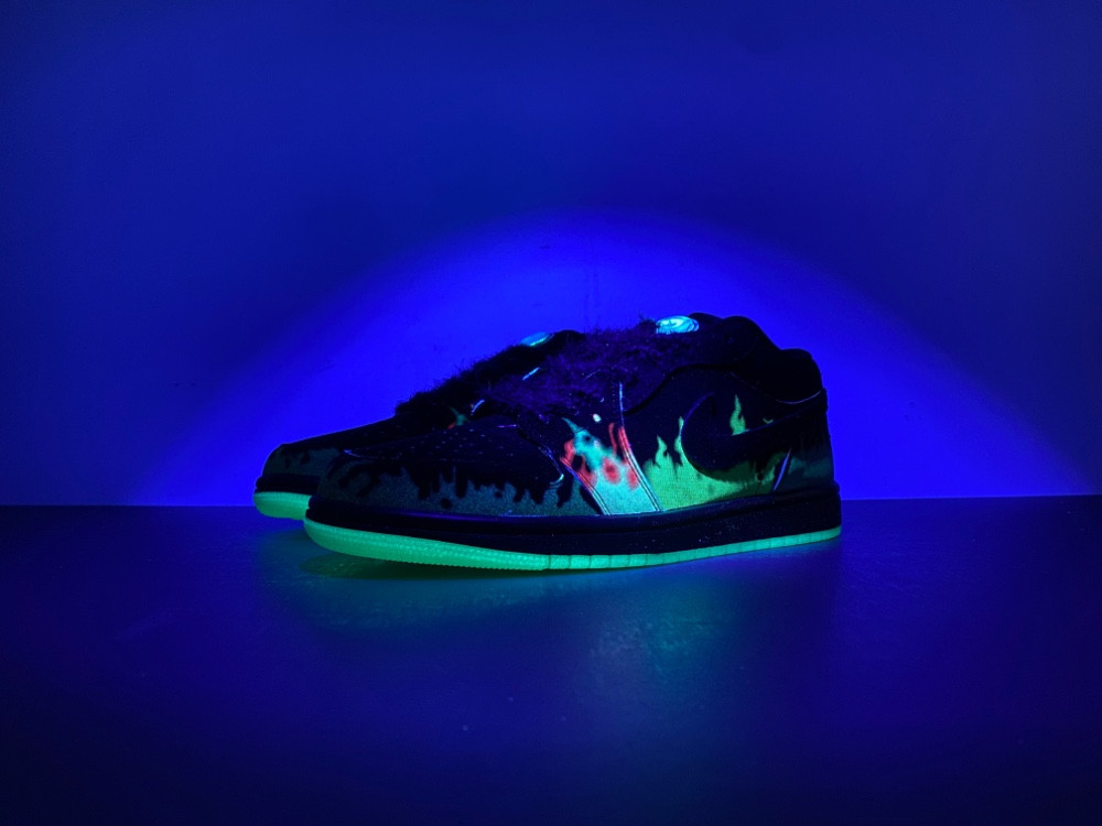 Air Jordan 1 Low Fortune Fly Halloween HQ3442-001