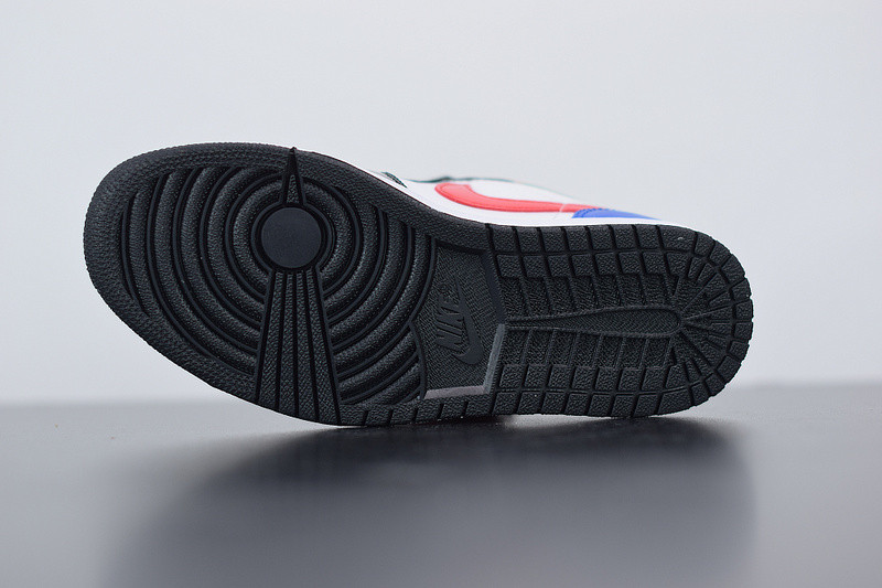 air jordan 1 low multi-color blacl toe cz4776-101