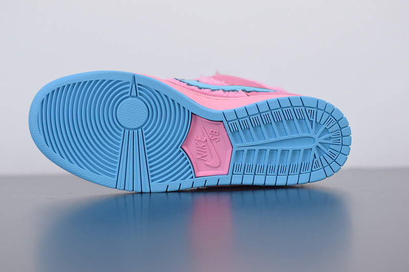 grateful dead x nike sb dunk low “pink bear” cj5378-600