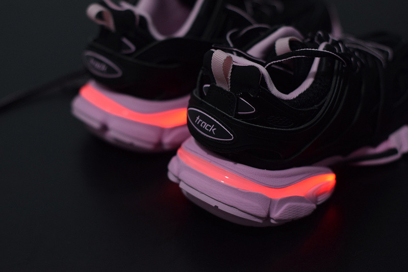 bc track mule clear sole sneakers 3.0 led