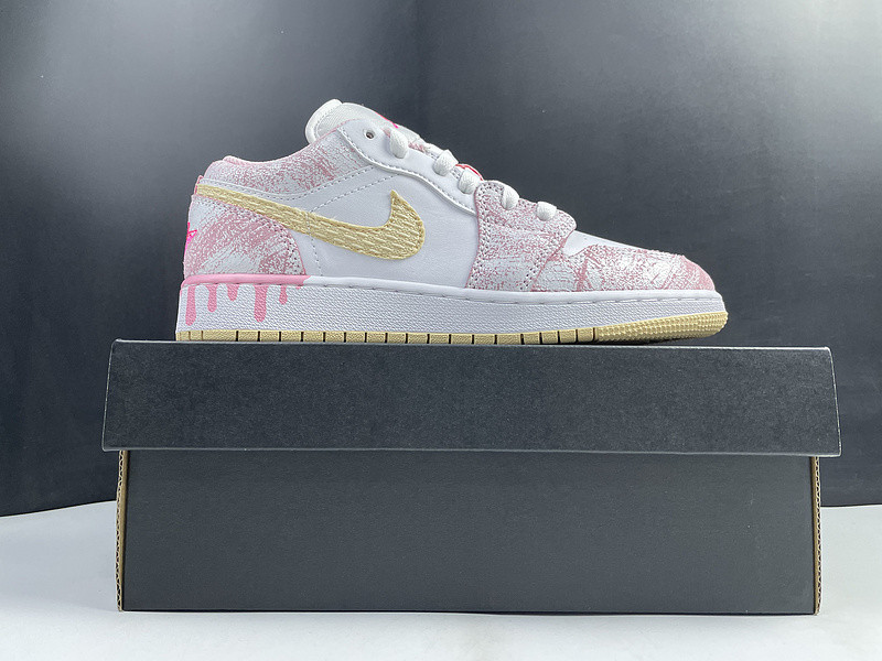 air jordan 1 low se gs dd1666-101