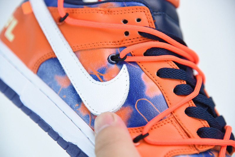 of x futura x nike dunk ct0856-801