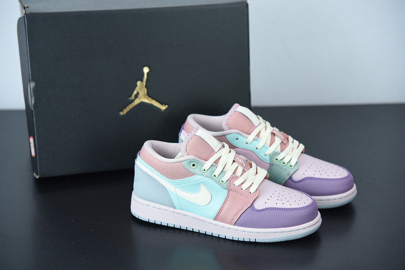 air jordan 1 low multi pastel dj5196-615