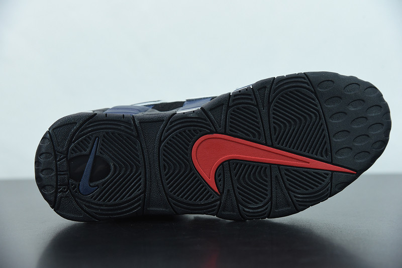 nike air more uptempo gs black red blue dm0017-001