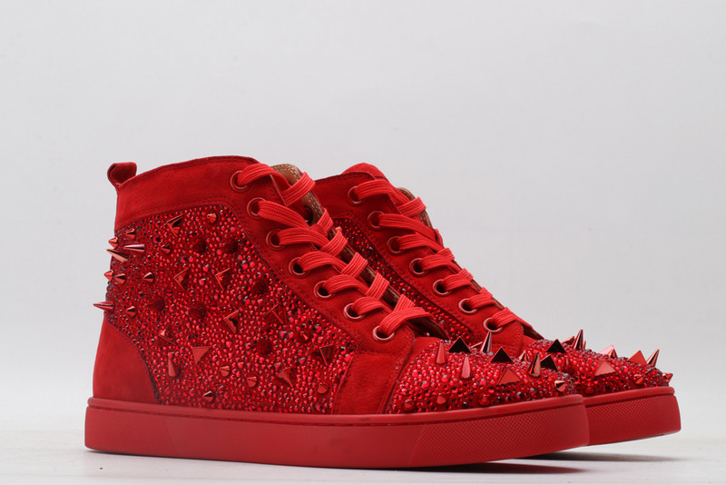 chian louin high top sneaker