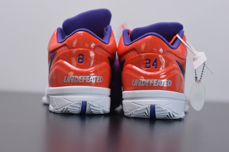 nike kobe 4 protro undefeated phoenix suns cq3869-800