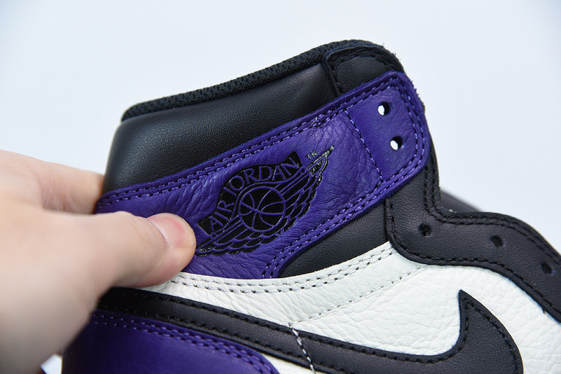 air jordan 1 retro high og "court purple" 555088-501