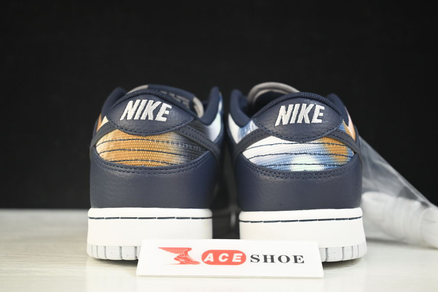 nike dunk low graffiti navy dm0108-400