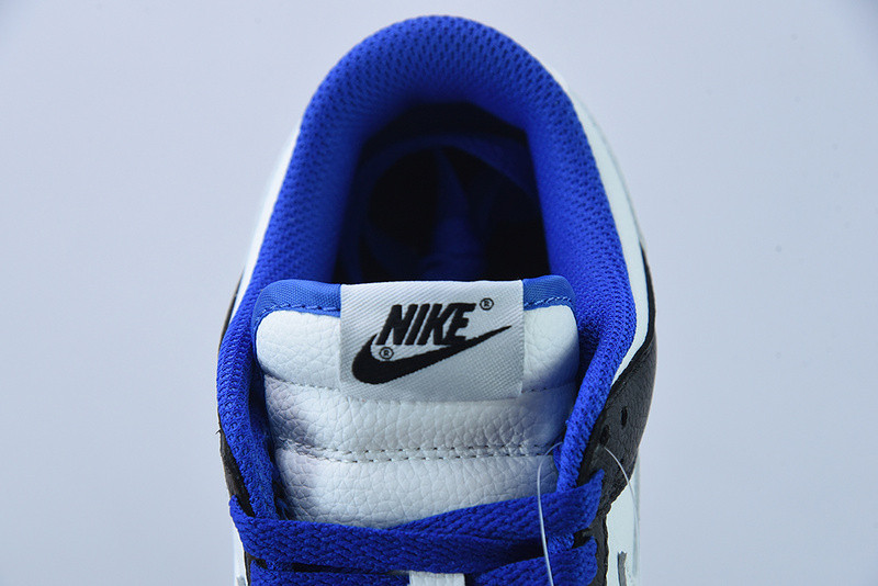 nike dunk low “white/black/royal“ fd9064-110