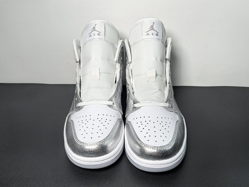 Air Jordan 1 Mid SE Metallic Silver FN5031-100