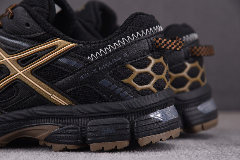 As*ic*s gel‑kahana 8 retro wear‑resistant trail black brown