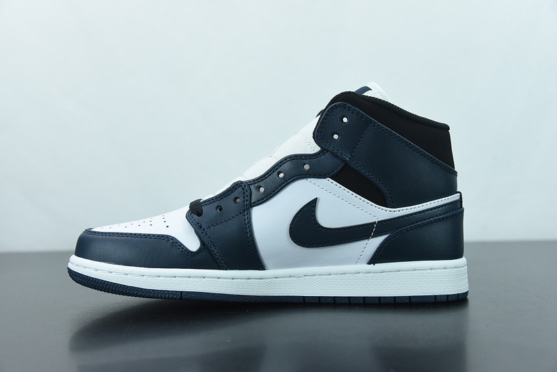 air jordan 1 mid “dark teal” 554724-411