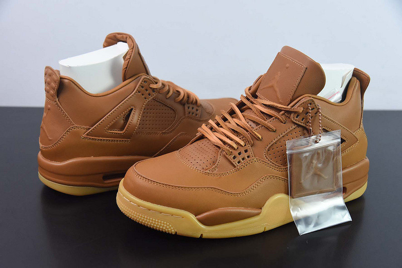 air jordan 4 retro ginger wheat 819139-205