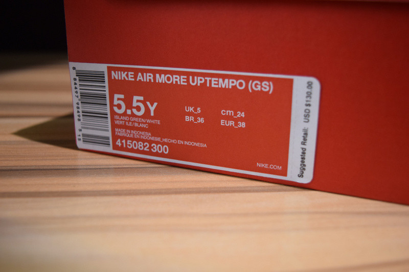 nike air more uptempo gs