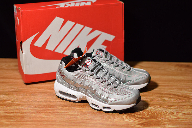 nike air max 95 premium qs "silver bullet" 918359-001