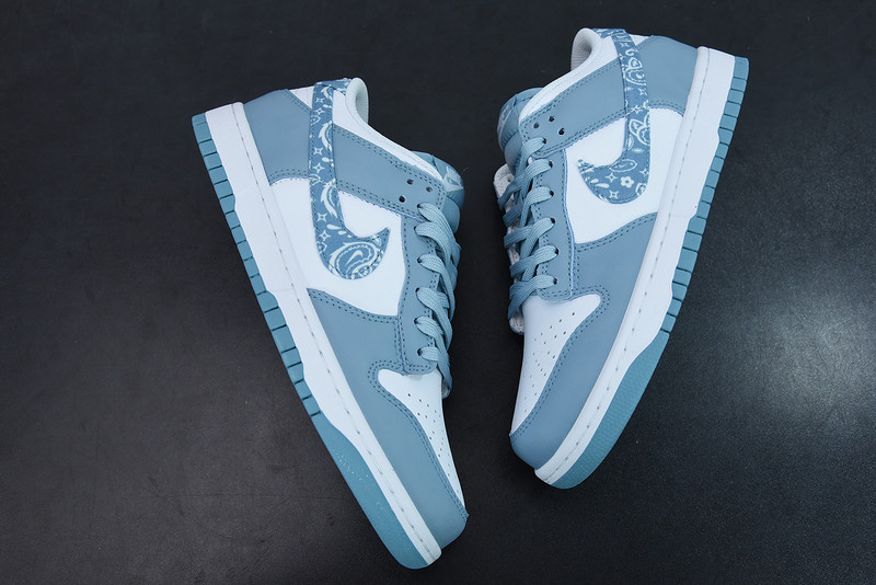 nike sb dunk low “blue paisley" dh4401-101