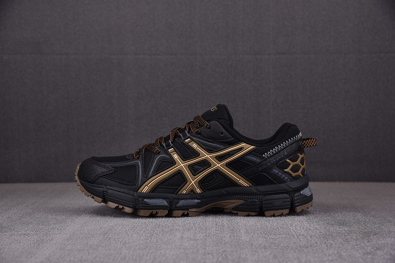 As*ic*s gel‑kahana 8 retro wear‑resistant trail black brown