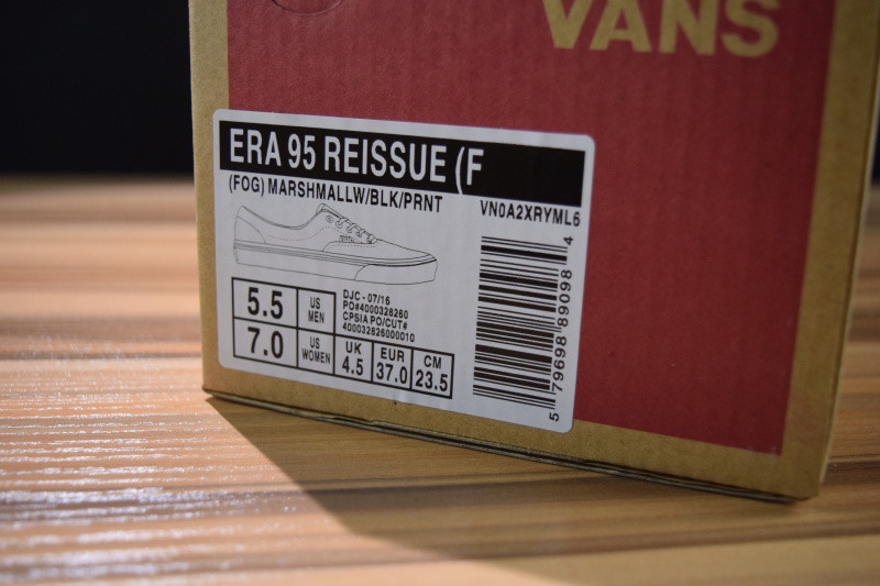 vans fear of god x era 95 reissue