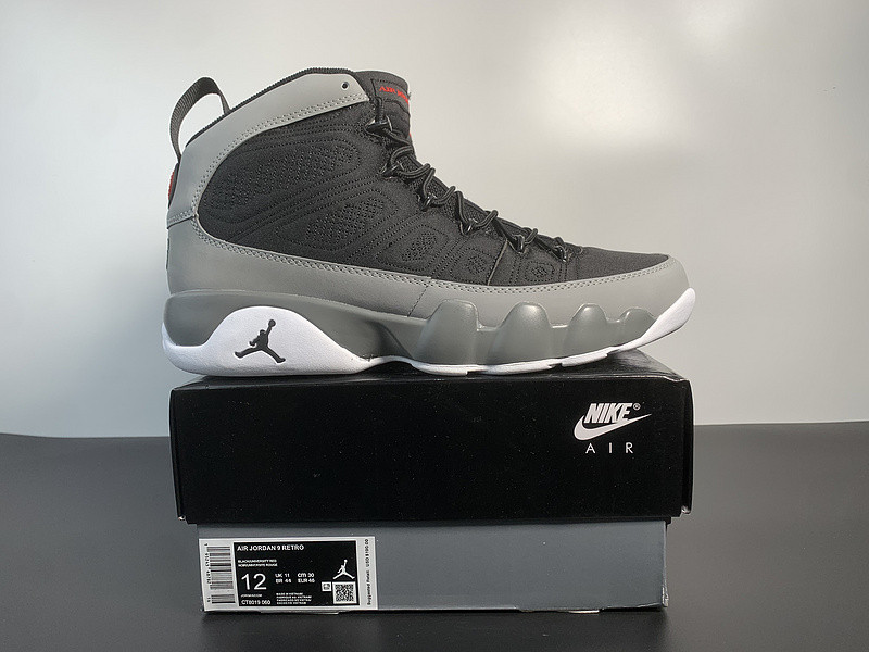air jordan 9 retro particle grey ct8019-060