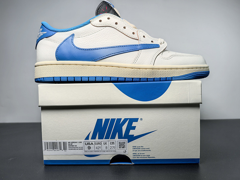 Travis Scott x Fragment x Air Jordan 1 Low OG DM7866-104