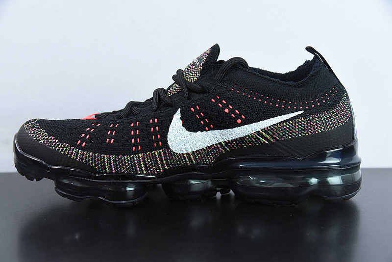 nike air vapormax 2023 flyknit “black multi” dv1678-008