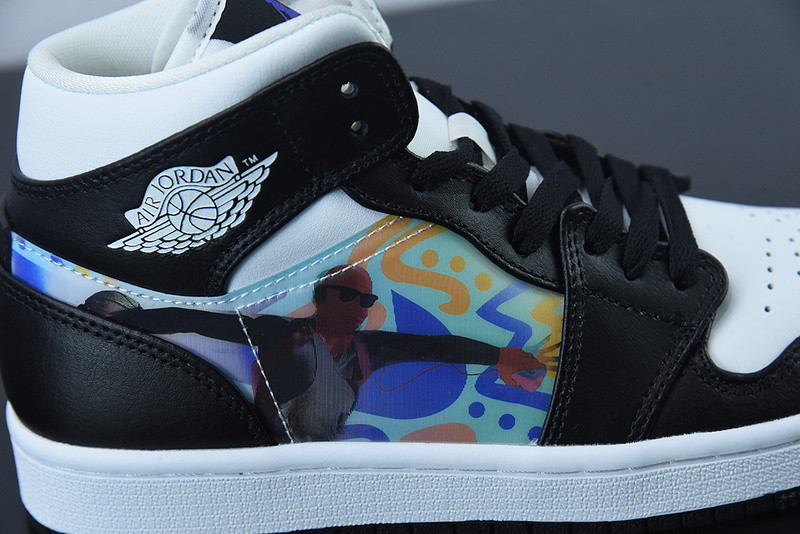 air jordan 1 mid “hologram” dr9495-001