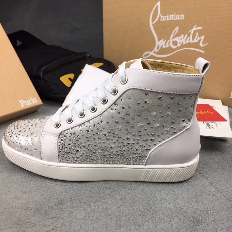 chian louin high top sneaker