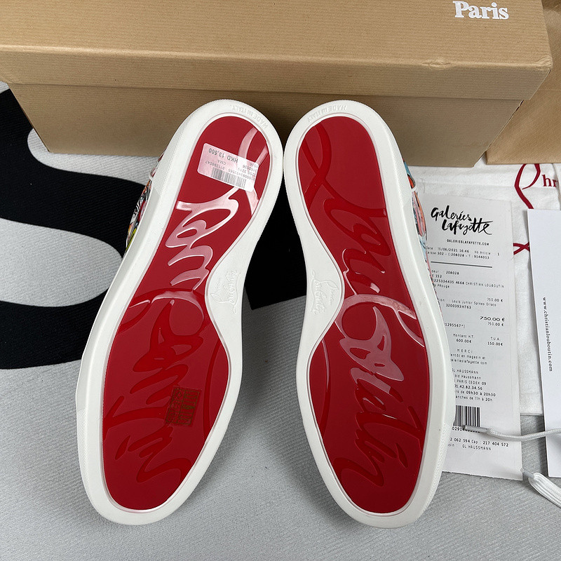 chian louin low top sneaker