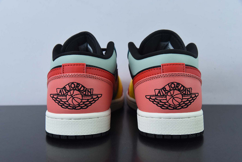 air jordan 1 low “black multi” dn3739-060