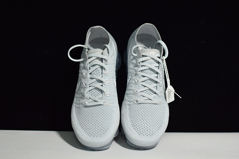 nike air vapormax flyknit "pure platinum" 849558-004