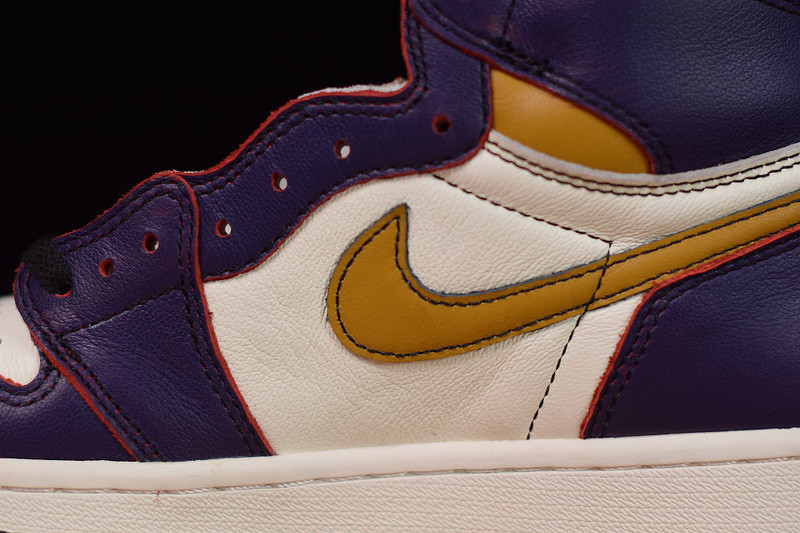 air jordan 1 retro high og defiant sb lakers cd6578-507