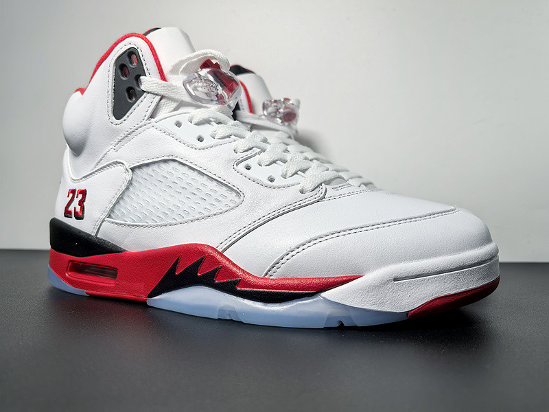 Air Jordan 5 Fire Red Black Tongue HQ7978-101