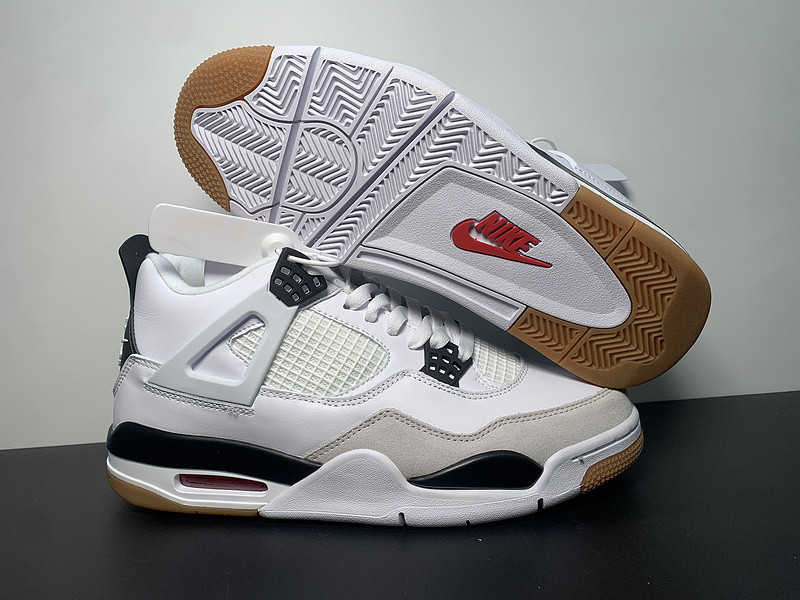 Nike SB x Air Jordan 4 “Black WHite” DR5415-100-3