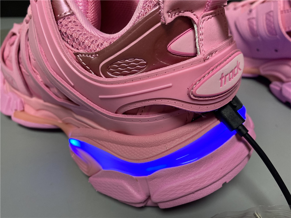 bc track mule clear sole sneakers 3.0 led