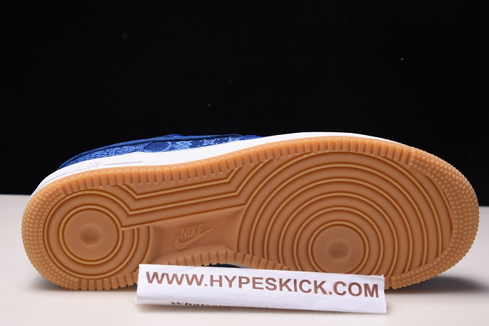 nike air force 1 low clot blue silk cj5290-400