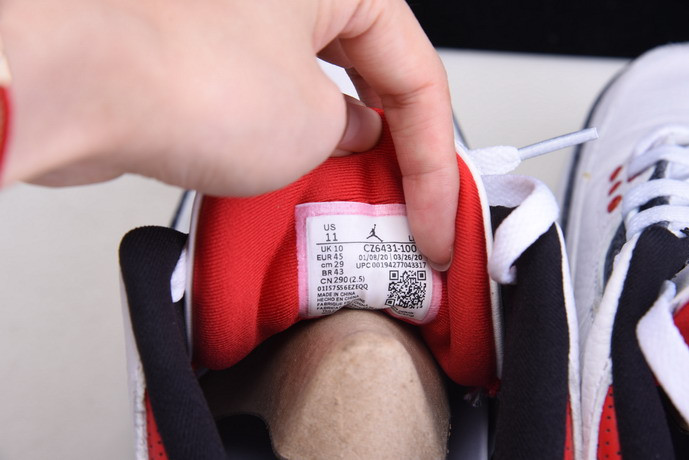 air jordan 3denim "fire red" cz6431-100
